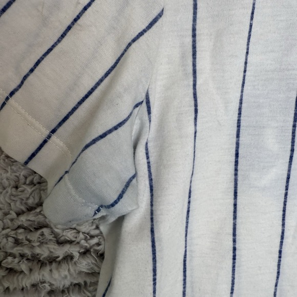 Nike Kansas City Royals‎  T-Shirt Women XL Cooperstown Striped KC Baseball - Picture 6 of 9